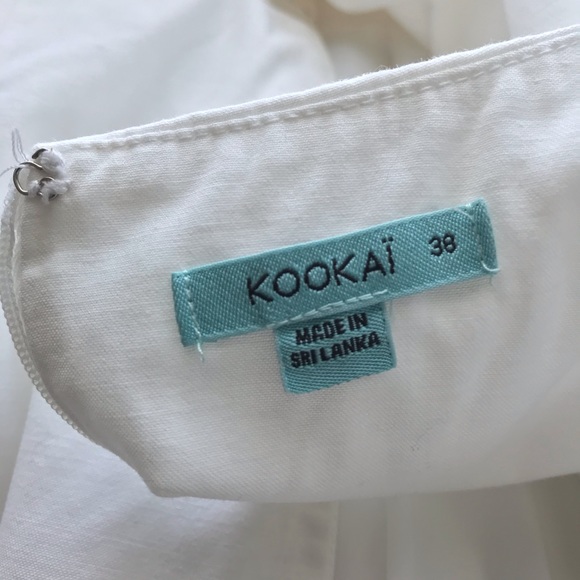 KOOKAÏ White Sleeveless Peekaboo Playsuit - Picture 13 of 15